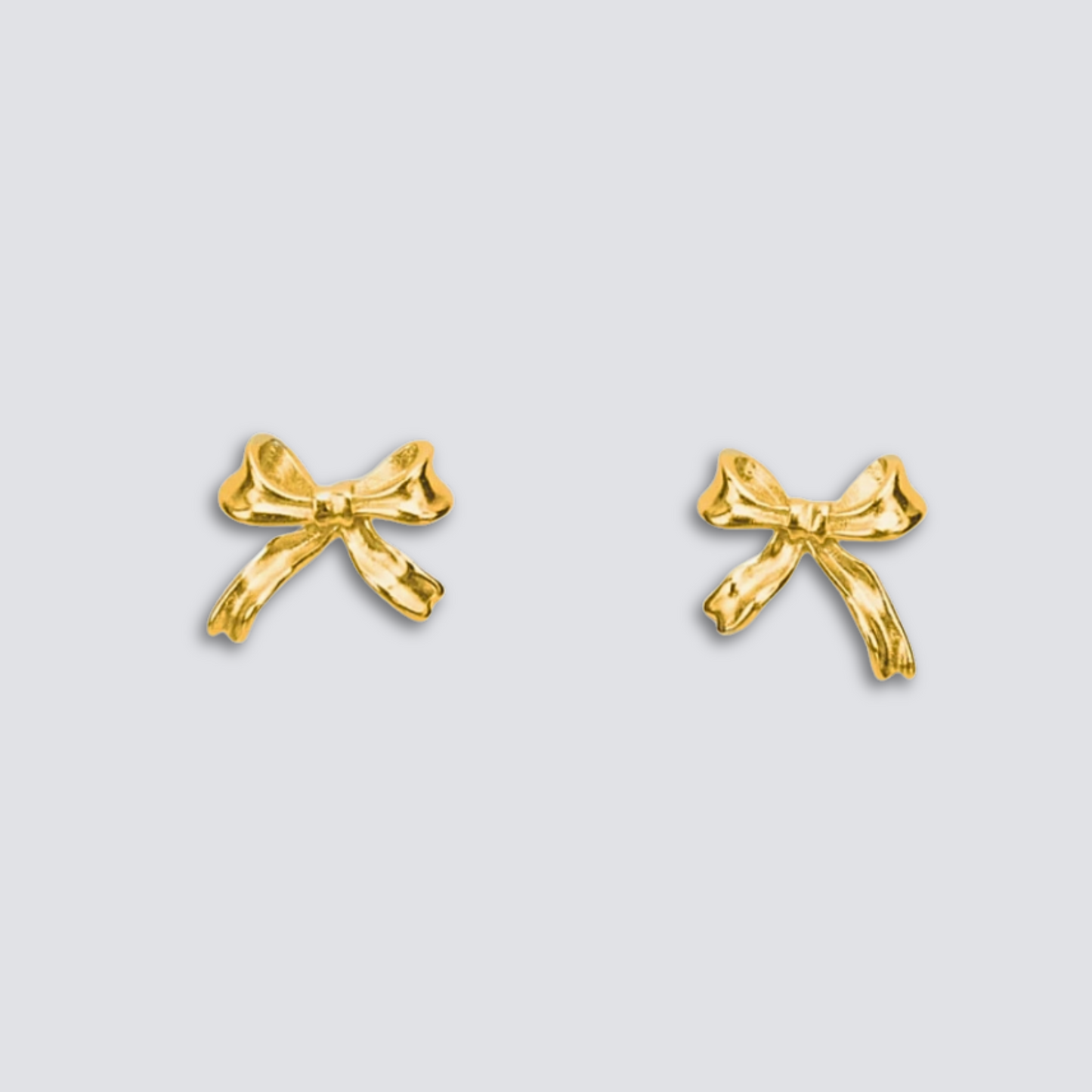 KYLIE BOW EARRINGS | GOLD