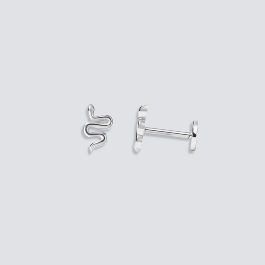 SERPANT EARRINGS | SILVER