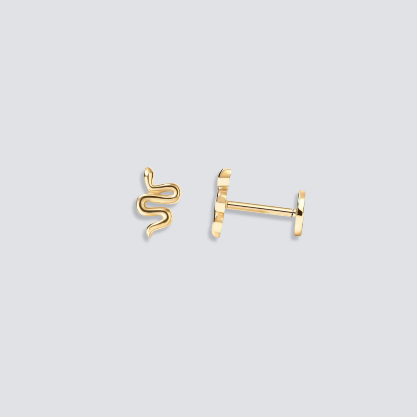 SERPANT EARRINGS | GOLD