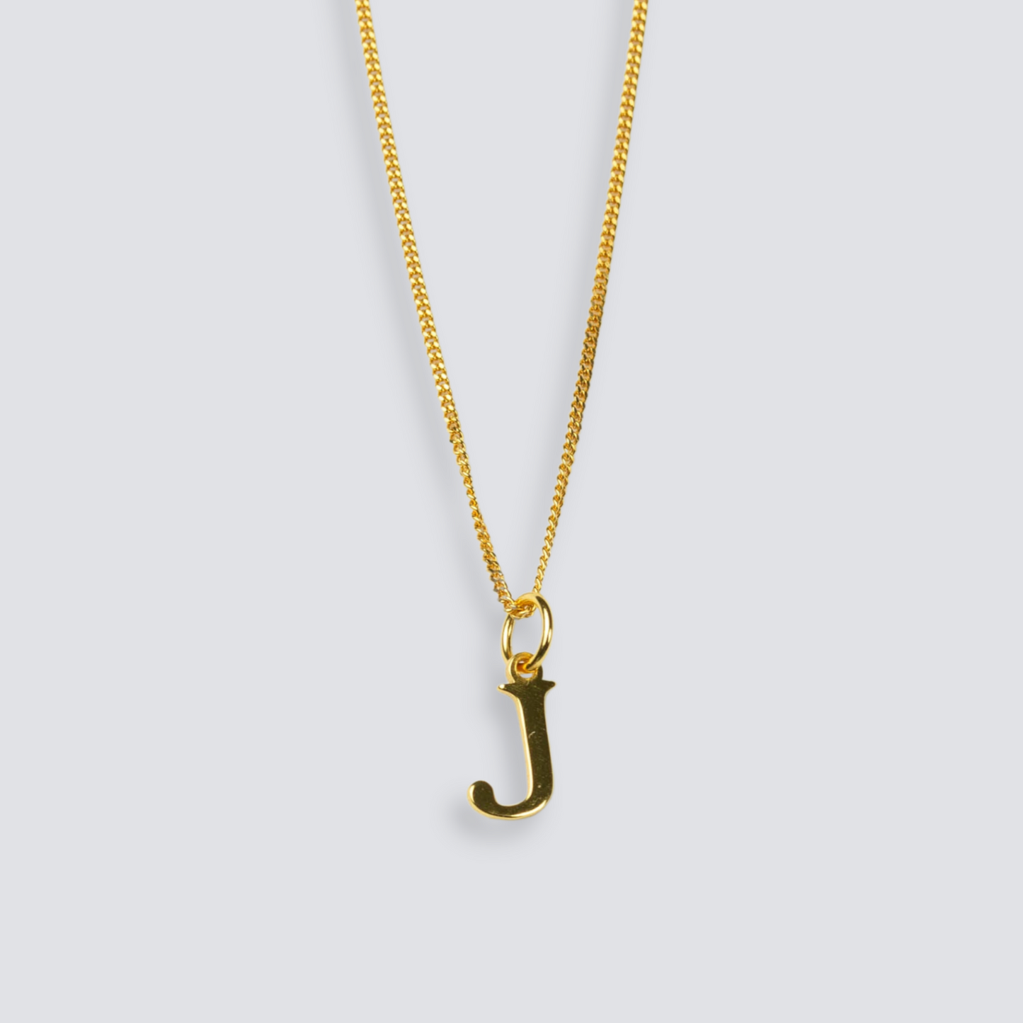 14K GOLD LETTER INITIAL NECKLACE