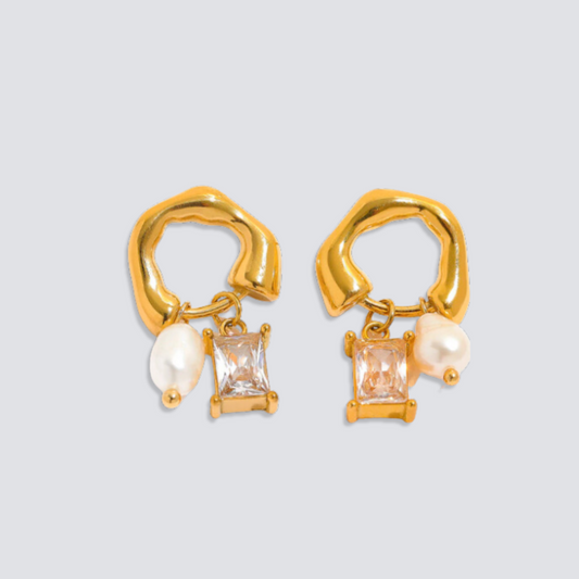 PRECIOUS STUD EARRINGS | DIAMOND