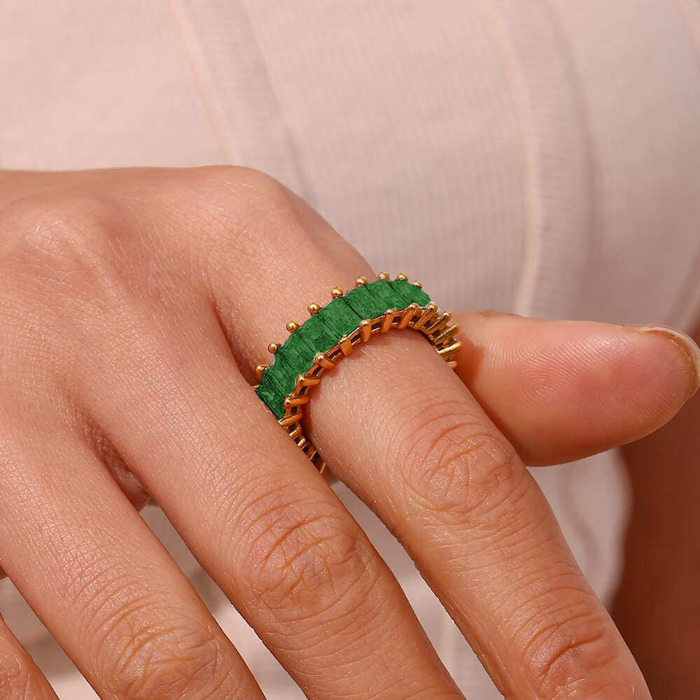 NINA RING | EMERALD