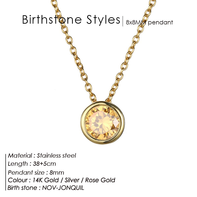 Birthstone Necklace