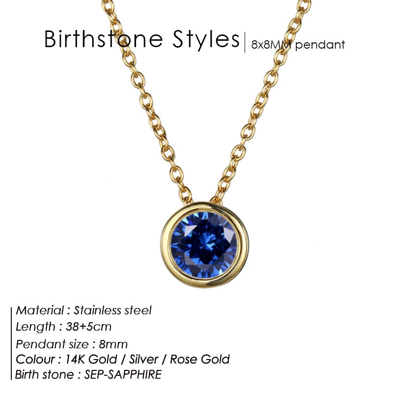 Birthstone Necklace