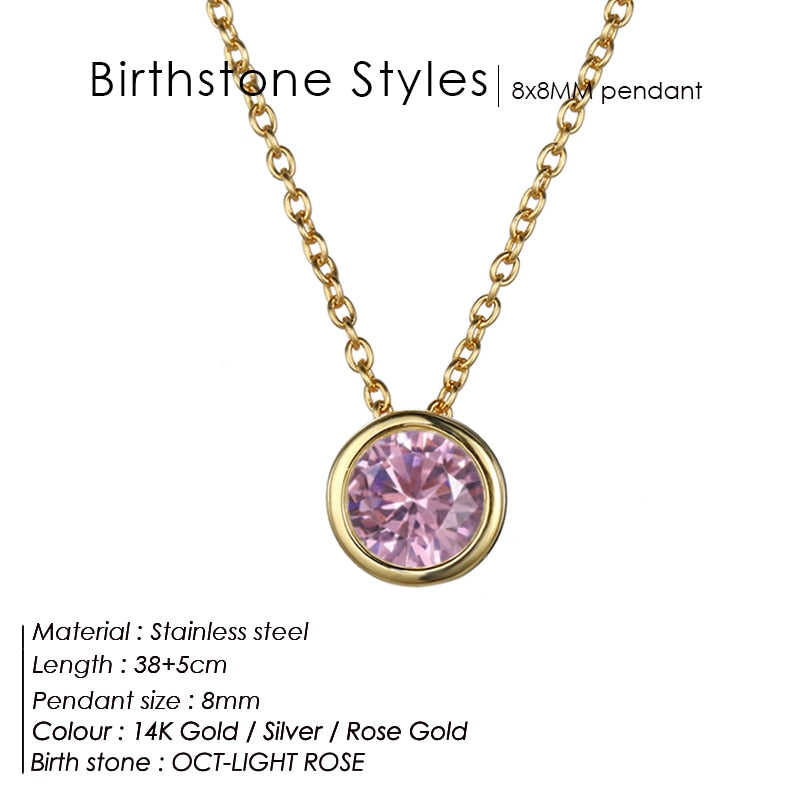 Birthstone Necklace