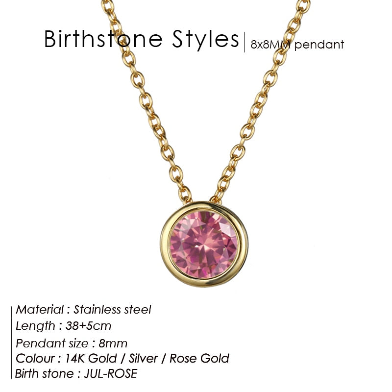 Birthstone Necklace