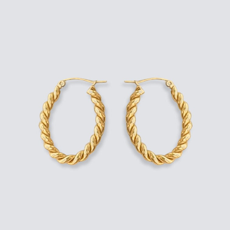 MIRIAM HOOP EARRINGS