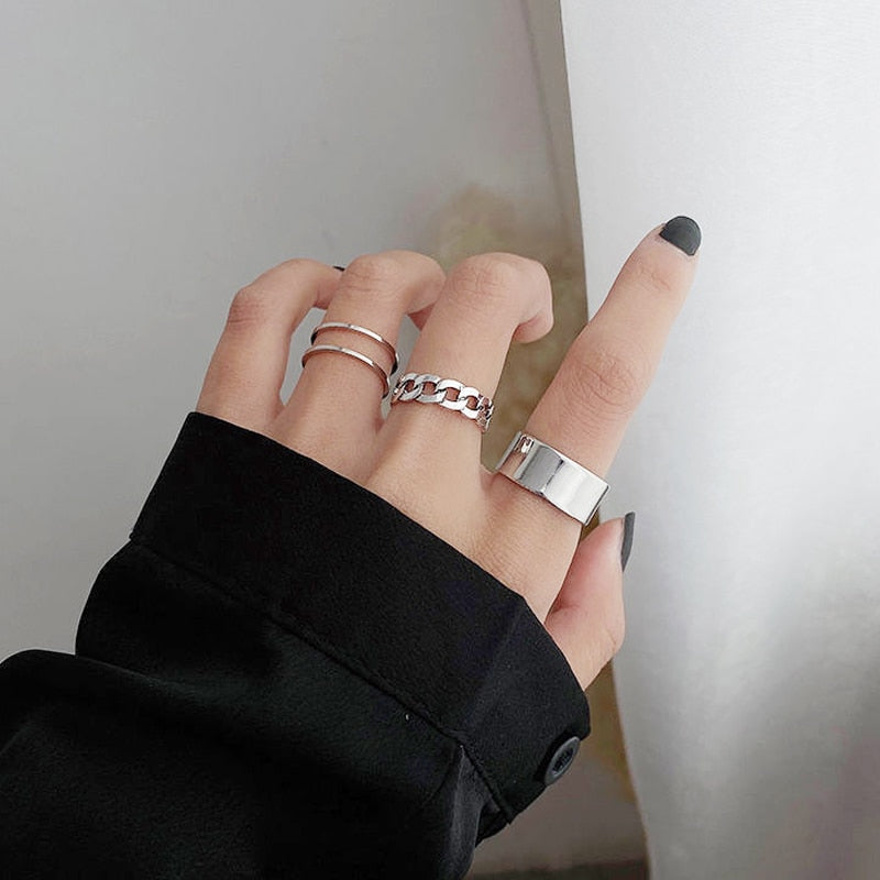 7pcs Fashion Rings Set