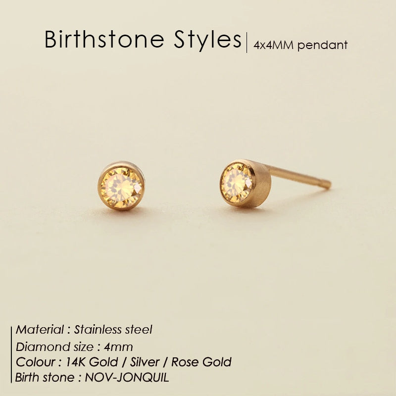 Birthstone Earrings