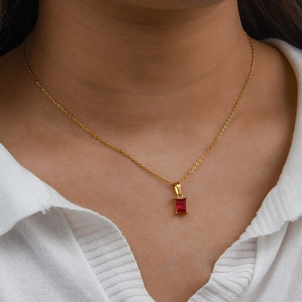 RUBY NECKLACE