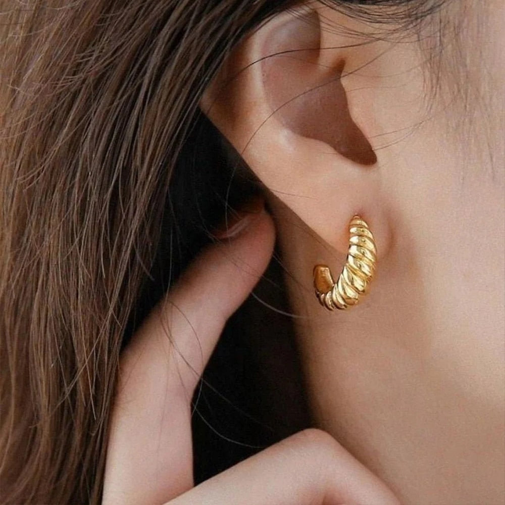 Croissant Earrings