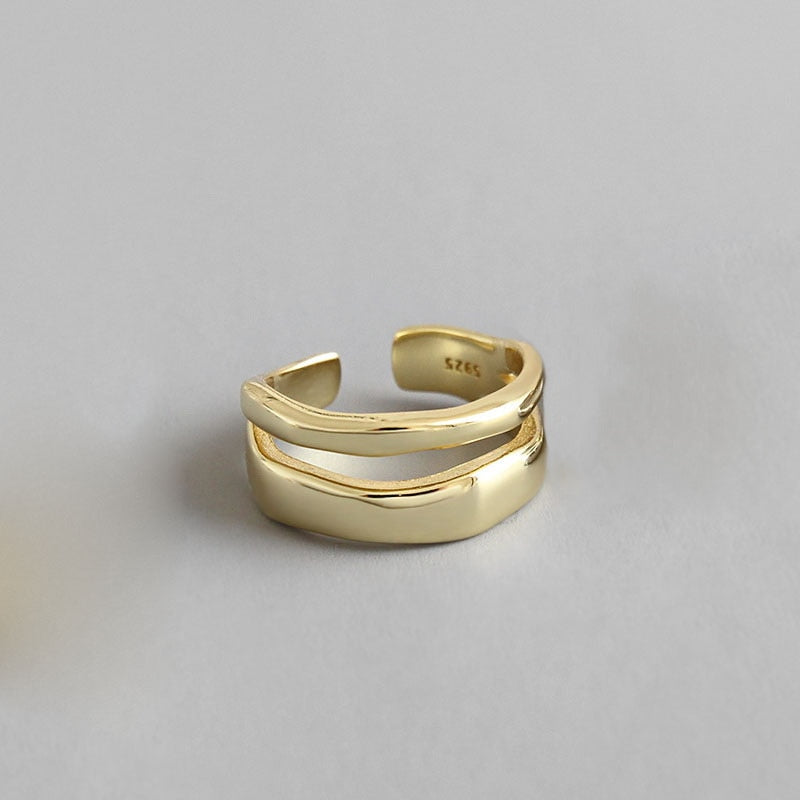 Fashion Minimalist Irregular Twined Rings