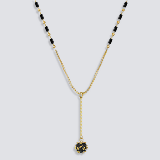 LILITH NECKLACE | BLACK ONYX