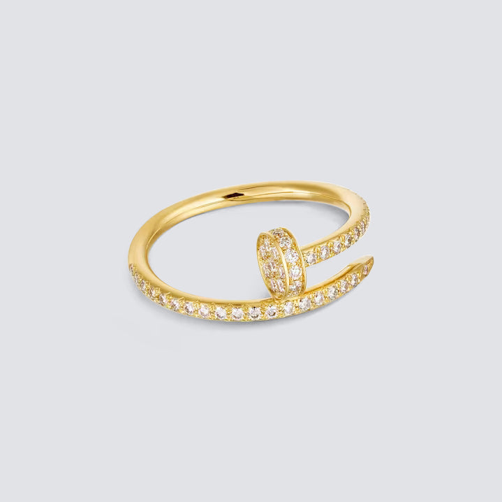 NAOMI NAIL RING | GOLD